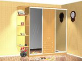 Логотип 100 шкафов, мебельный магазин