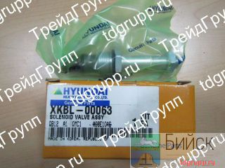 XKBL-00063  (valve-solenoid) Hyundai R180W-9S 